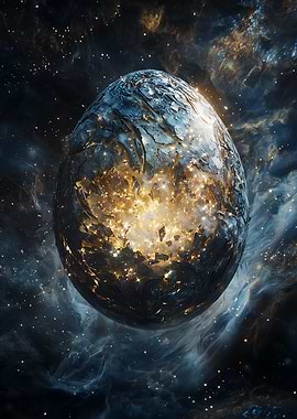 Cosmic dragon Egg Nebula