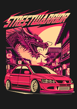 Street Warrior Dragon Car