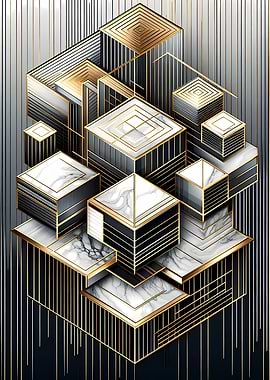 Gold n Silver Prism Collectiveness