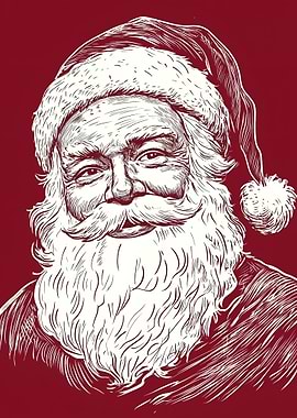 Santa illustration