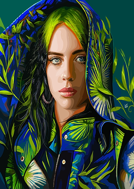 Billie Eilish Digital Art
