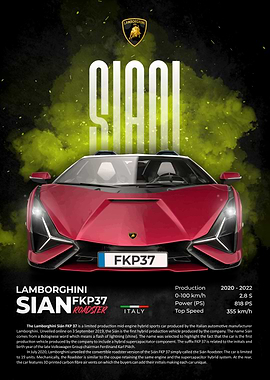 Lamborghini Sian Roadster