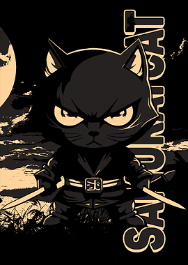 Samurai Cat