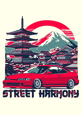 Japanese Street Harmony