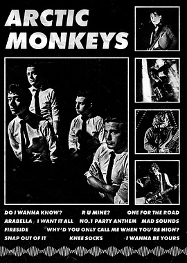 Arctic Monkeys Band Poster
