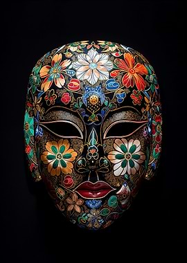 Floral Mask