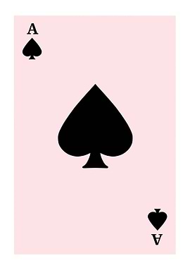 Ace of Spades Card