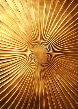 Golden Sunburst Pattern
