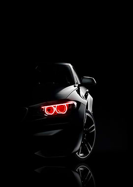 Black Car Headlights