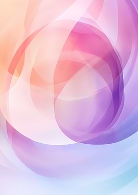 Abstract Swirling Colors