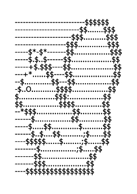 Bunny Text Art Dollar Sign Art