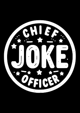 Chief Joke Officer Badge