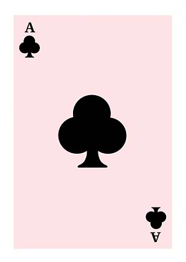 Ace of Clubs Card