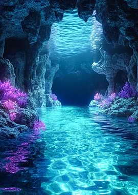 Underwater Crystal Cave