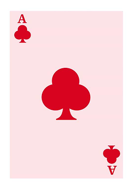 Ace of Clubs Card