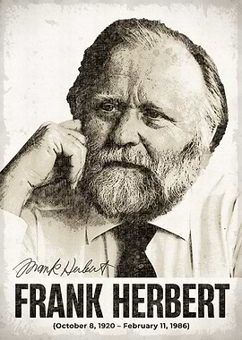 Frank Herbert Portrait
