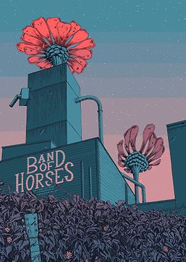 Band of Horses Concert Poster