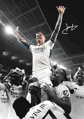 Real Madrid Victory Celebration