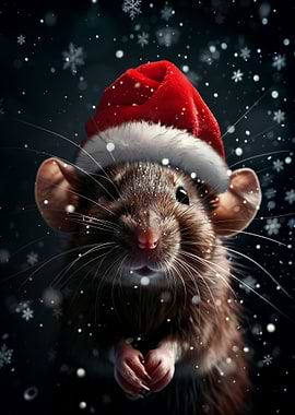 Festive Mouse Christmas