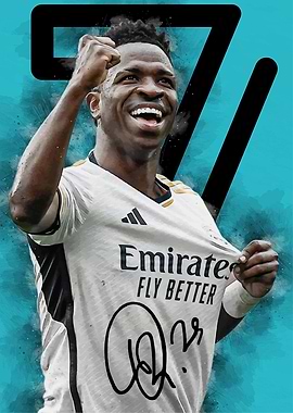 Vini Jr Digital Painting