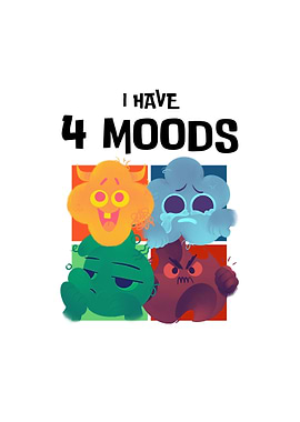 Four Moods Cartoon
