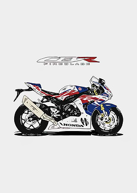 Honda CBR Fireblade Motorcycle