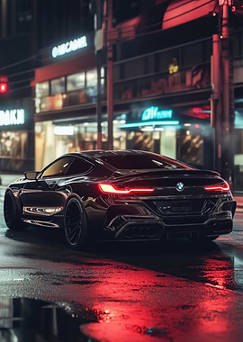 Black BMW 8 Series