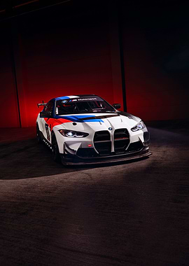 BMW M4 GT4 Race Car
