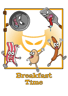 Breakfast Time Cartoon