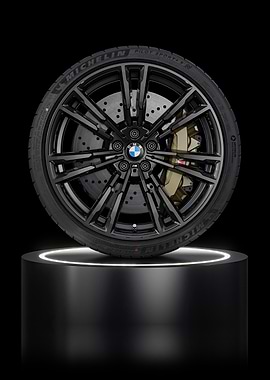BMW Wheel with Michelin Tire