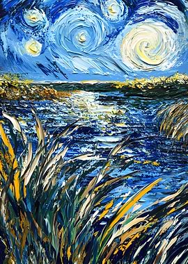 Chesapeake Bay MarylandVirginia Landscapes Painting Art