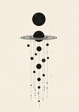 Minimalist Space Art
