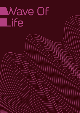 Wave Of Life Abstract Art