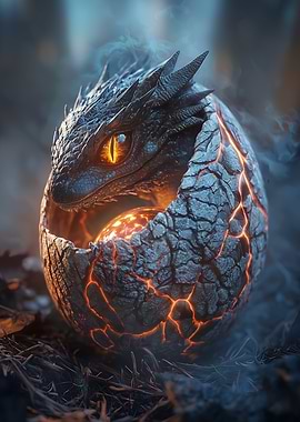Dragon eggs Hatchling