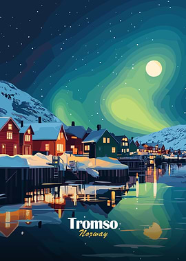 Tromso, Norway Night