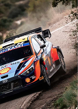 Hyundai Rally Car