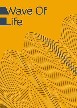 Wave Of Life Abstract Art