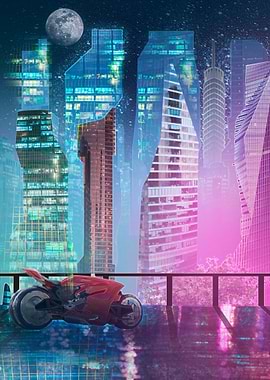 Futuristic Night Vibes