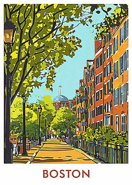 Boston Cityscape