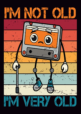 Vintage Cassette Tape Old