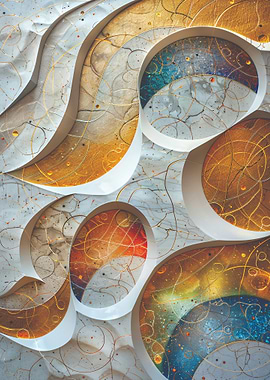 Abstract Circular Art