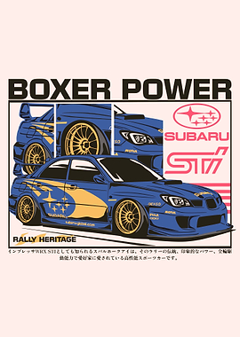 Subaru WRX STI Boxer Power