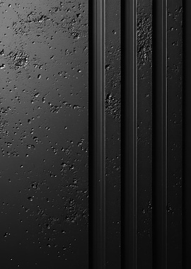 Black Textured Wall