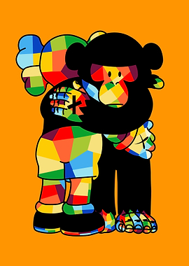 Colorful Hug