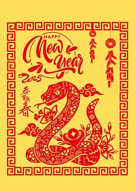 Chinese New Year of the Snake