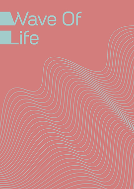 Wave Of Life Abstract Art
