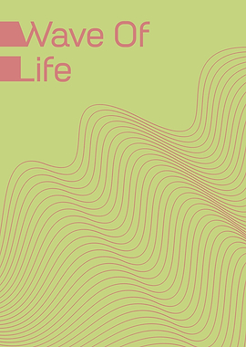 Wave Of Life Abstract Art