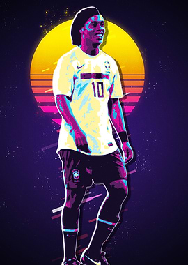 Ronaldinho Soccer Art