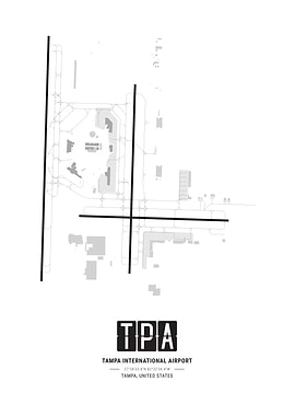 Tampa Airport Layout