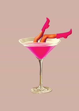 Legs in a Martini Glass